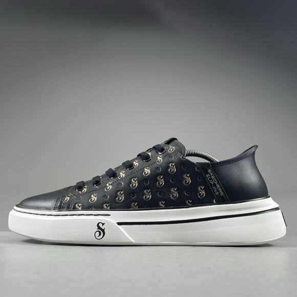 Skechers Other - Skechers Snoop Dogg Snoop One Low Dogg S-Print Men 12 Black Casual Sneakers Shoe